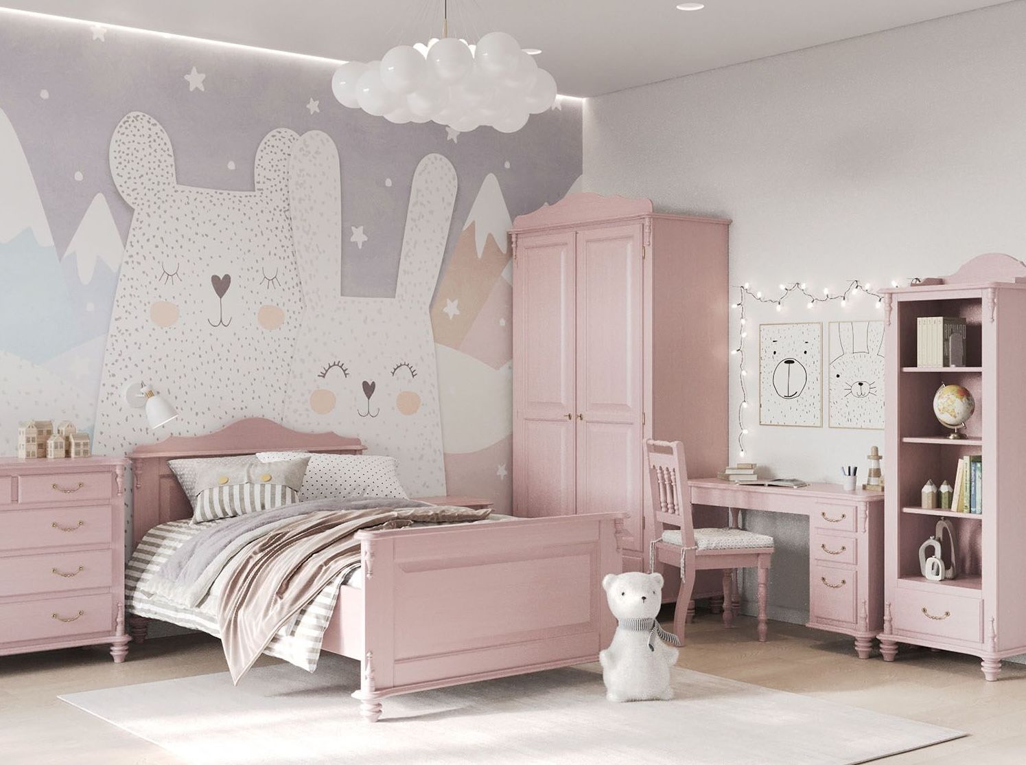 Детская комната весной: обновляем пространство вместе с ребёнком