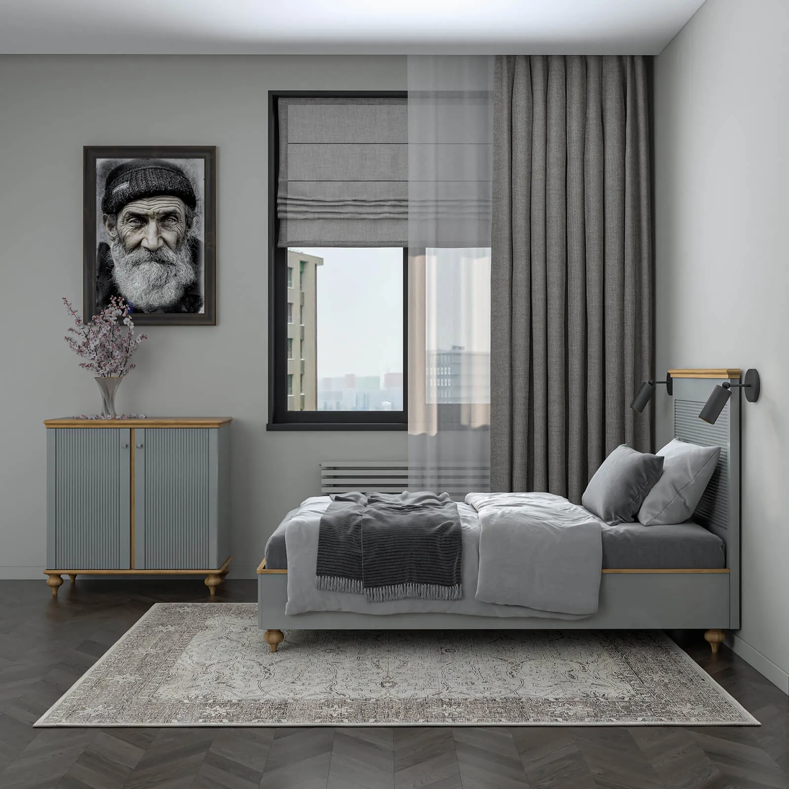 Как рассчитать размеры мебели для маленькой спальни: формулы и чек-лист