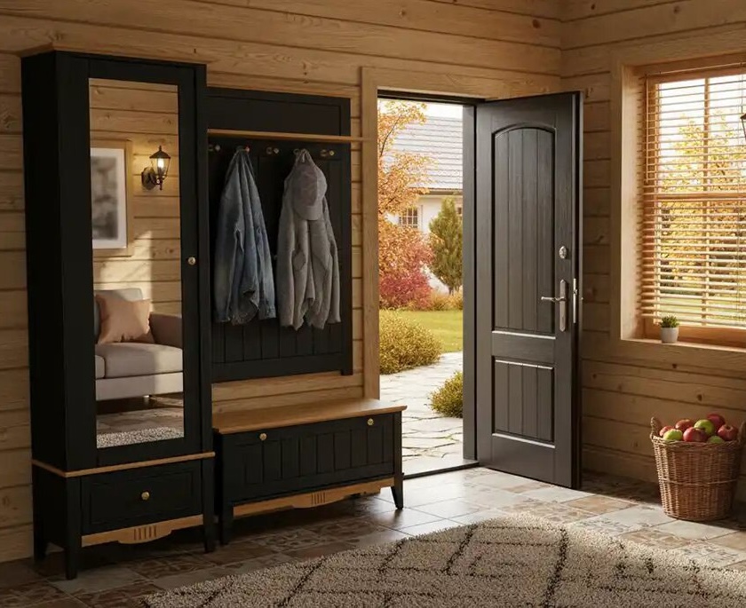 Вешалки в прихожую: что выбрать для семьи с детьми