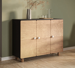 Фото Комод с тремя дверками Сплит SP04