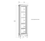 Стеллаж Ольса-С 100