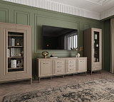 Шкаф с витриной Гориция однодверный