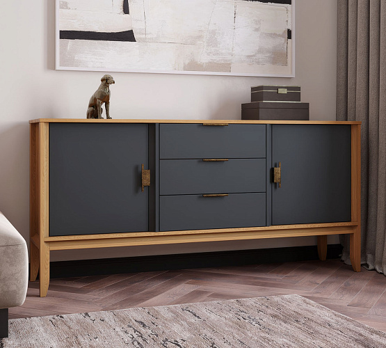 Фото Комод Бридж 2 двери 3 ящика