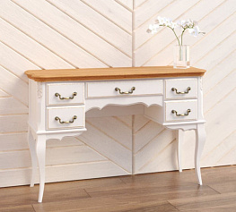 Фото Кабинетный стол узкий Marlette WOOD