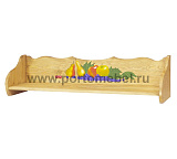 Полка ETA 100 с рисунком Прованс Рустико