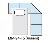 Диван-кровать угловой 2Р-2/2-2Р Милан (1)