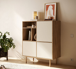 Фото Комод с дверками Alice ALC08