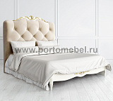 Кровать двуспальная Romantic Gold R714D/R716D/R718D с мягким изголовьем