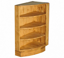 Фото Угловой шкаф-стол Прованс радиальный