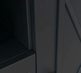 Комод Форест Графит 2 двери 2 ящика