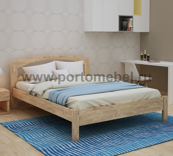 Фото Кровать двуспальная Испания с низким изножьем