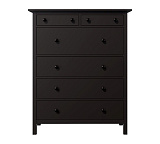 Комод 6 ящиков HEMNES Кымор