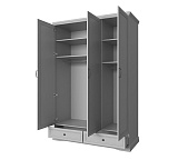 Шкаф трехдверный VALENCIA 3DG2S Z