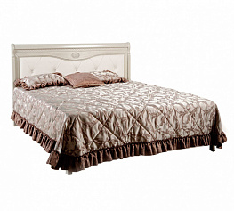 Фото Кровать двуспальная Лика с низким изножьем
