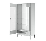 Шкаф с витриной Фарго двухдверный