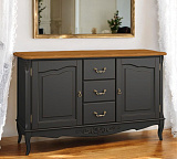 Комод широкий Marlette WOOD 3 ящика 2 двери