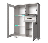 Тумба 1V2D1S TIFFANY (вудлайн кремовый)