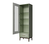 Шкаф с витриной Гориция НСМ однодверный