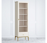 Шкаф книжный малый 1 ящик Primo gold