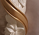 Кровать односпальная Romantic Gold с мягким изголовьем