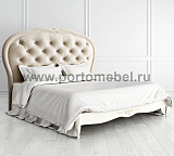Кровать двуспальная Romantic R516/R518 с мягким изголовьем