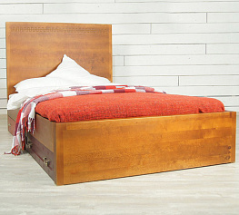 Фото Кровать односпальная Gouache Birch с ящиками