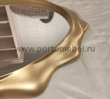 Зеркало круглое большое Romantic Gold
