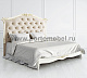 Кровать двуспальная с мягким изголовьем Atelier Gold A436/A438