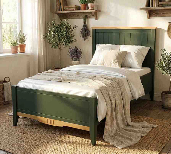 Фото Кровать односпальная Пенни Грин