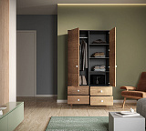 Шкаф двухдверный с ящиками Сплит SP14