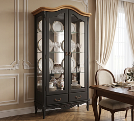 Фото Cервант стеклянный Marlette WOOD Прованс с зеркалом