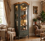 Витрина стеклянная Marlette WOOD Прованс