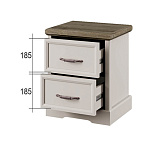 Тумба прикроватная TOSCANA NEW 2S