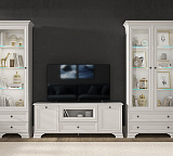 Шкаф с витриной TIFFANY 2V2S