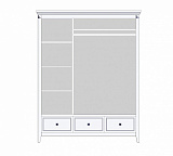 Шкаф трехдверный Tesoro