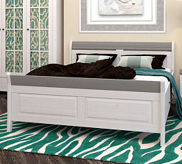 Фото Кровать двуспальная Бейли с ящиками