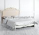 Кровать двуспальная Romantic Gold R556D/R558D с мягким изголовьем