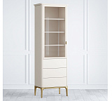 Шкаф книжный малый 3 ящика Primo gold