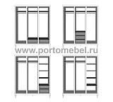Полка шкафа Фокстрот