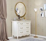 Зеркало круглое большое Romantic Gold