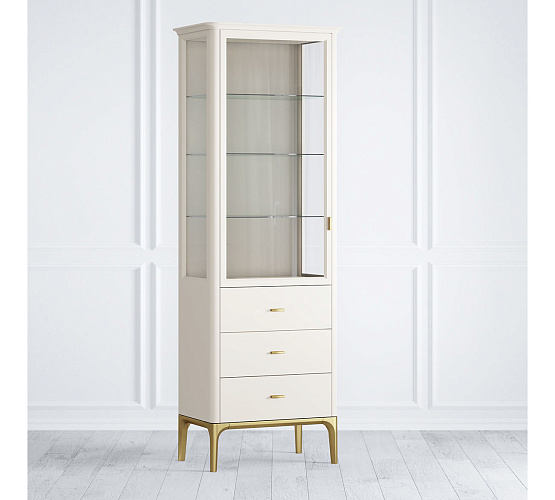 Фото Витрина стеклянная малая Primo gold Pr013DP