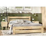Кровать двуспальная Кантри ECOWood