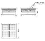 Стол журнальный Софи СКМ-004-40