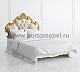 Кровать односпальная Romantic Gold R562D с мягким изголовьем
