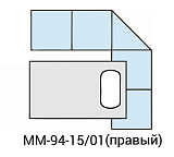 Диван-кровать угловой 2Р-2/2-2Р Милан (1)