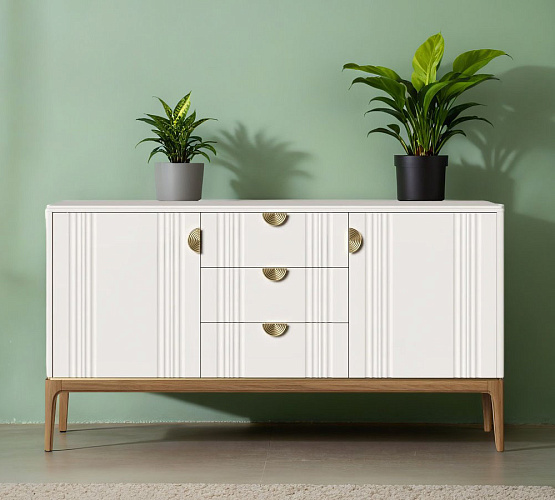 Фото Комод широкий Bari 3 ящика 2 двери