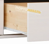 Шкаф трехдверный Бейли с зеркалами и полками