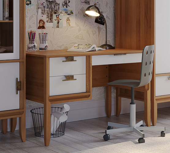 Фото Стол письменный Бридж однотумбовый