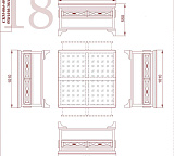 Стол журнальный Софи СКМ-004-40