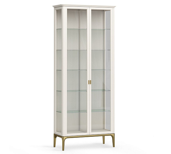 Фото Витрина стеклянная большая Alte Primo gold Pr100AP